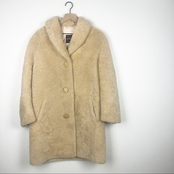 Vintage Jackets & Blazers - Vintage morlands curlam sheepskin jacket L